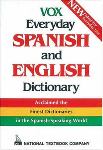 Vox Everyday Sp/Eng Dictionary, Hard 