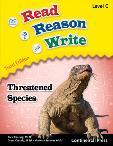Reading Workbook: Read Reason Write: Threatened Species, Level C (Grade 3)