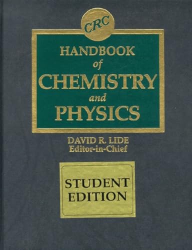 CRC Handbook of Chemistry and Physics