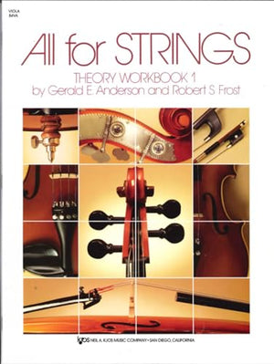 All for Strings Theory Workbook 1 Viola