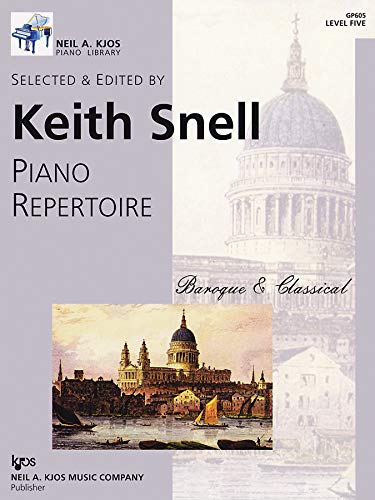 Piano Repertoire Baroque & Classical - Level 5