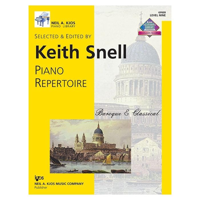 Piano Repertoire Baroque & Classical - Level 9