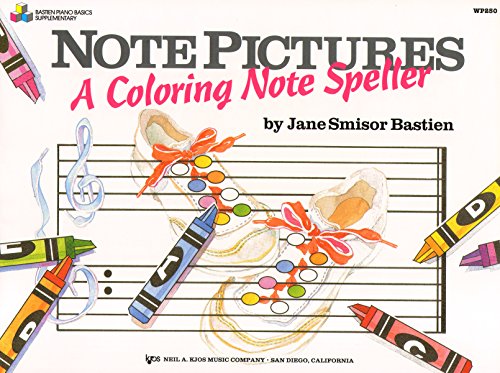 Note Pictures: A Coloring Note Speller