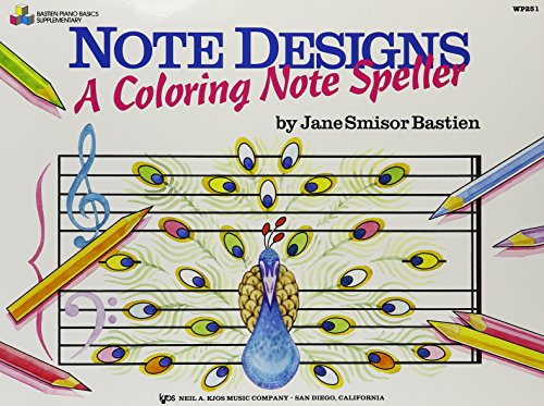 Note Designs: A Coloring Note Speller