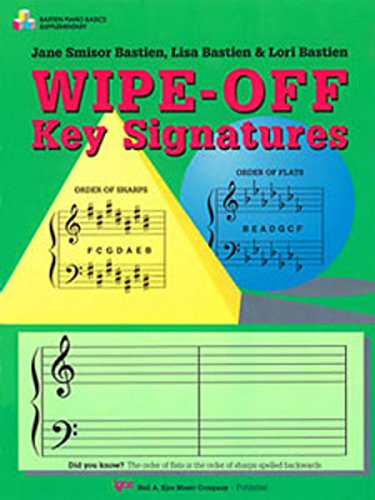 Wipe-Off: Key Signatures