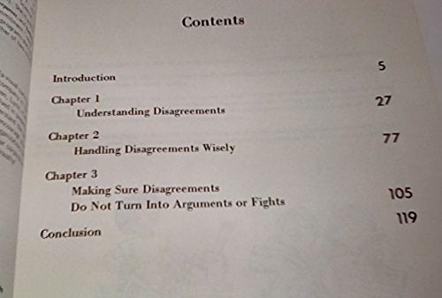 Handling Your Disagreements