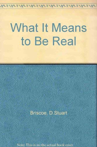 What it Means to be Real