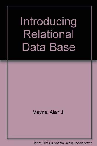 Introducing Relational Data Base