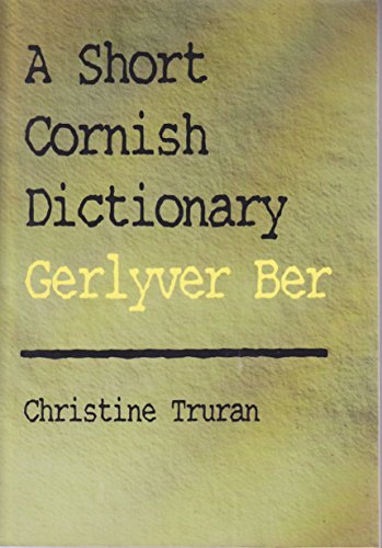 A Short Cornish Dictionary