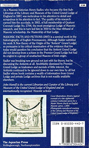 Masonic Facts and Fictions