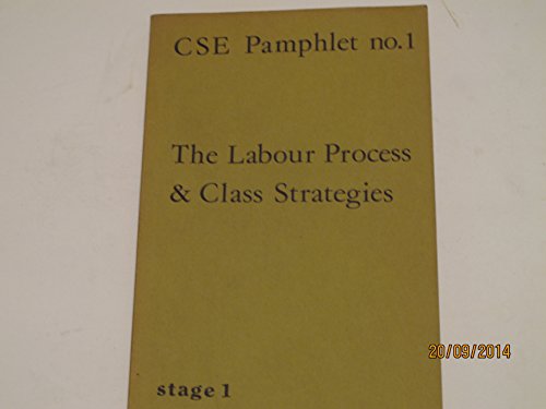 Labour Process and Class Strategies