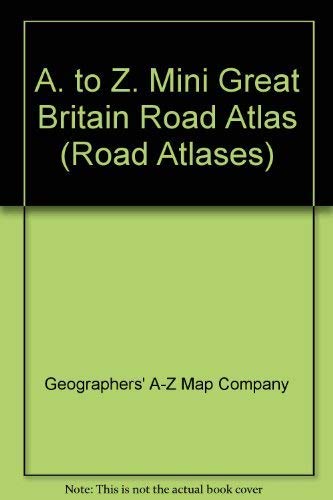 A. to Z. Mini Great Britain Road Atlas
