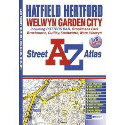 A-Z Hatfield and Welwyn Garden City Street Atlas