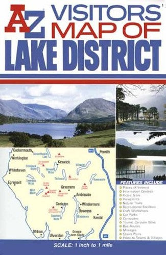 A-Z Lake District Visitors Map