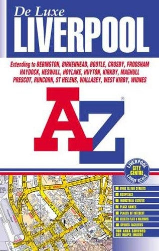 A-Z Liverpool Deluxe Street Atlas