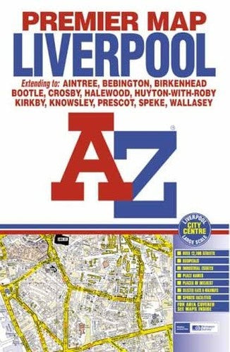 Premier Map of Liverpool