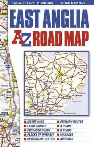 East Anglia Road Map