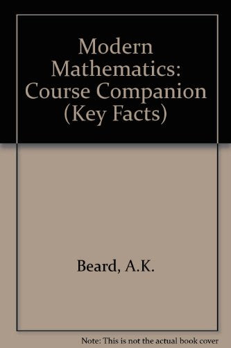 Modern Mathematics