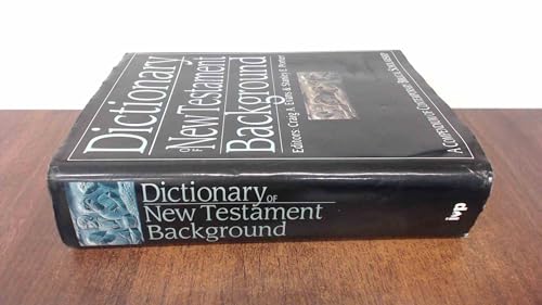 Dictionary of New Testament Background
