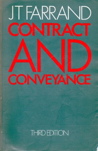 Contract and Conveyance