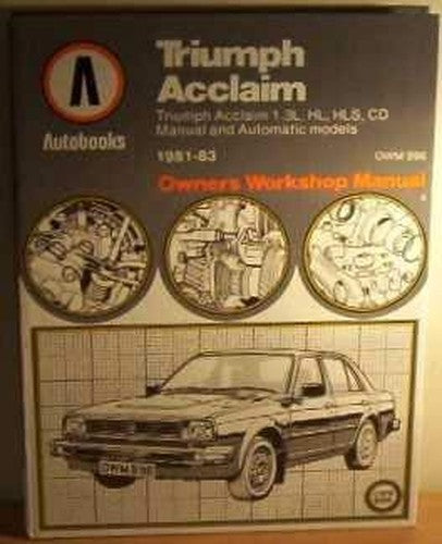 Triumph Acclaim 1981-83 Owner's Workshop Manual