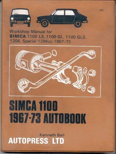 Simca 1100 1967-73 Autobook