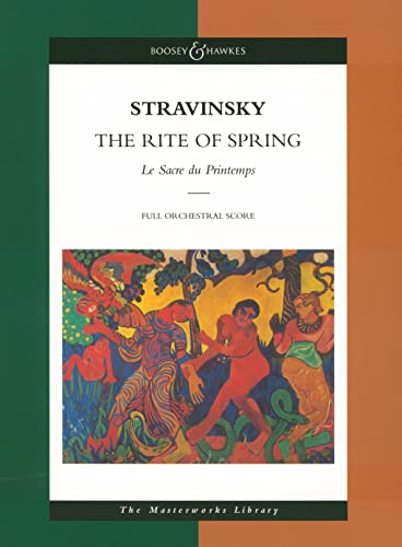 Rite of Spring: Sacre du Printemps, Full Orchestral Score