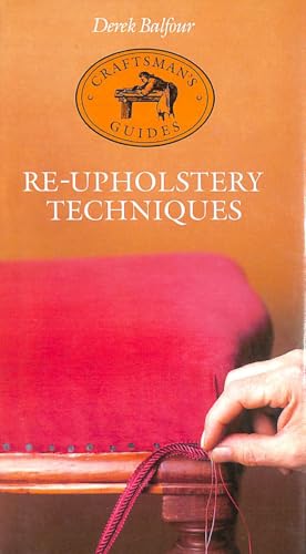 Re-upholstery Techniques