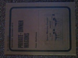 Private - Owner Wagons 