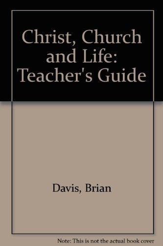 Christ, Church and Life