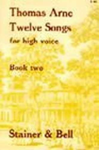 Twelve Songs For High Voice - Book 2