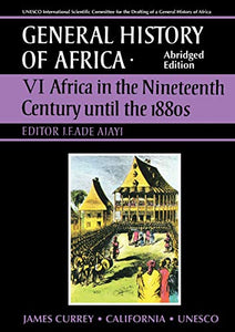 General History of Africa volume 6 [pbk abridged] 