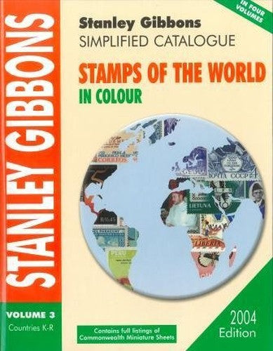 Simplified Catalogue of Stamps of the World 2004 Edition Volume 3 Countries K-R