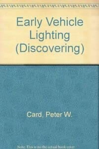 Early Vehicle Lighting
