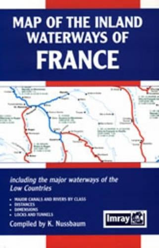 Map of the Inland Waterways of France