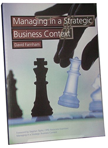 Managing in a Business Context