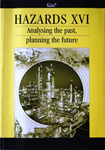 Hazards Xvi: Analysing the Past, Planning the Future
