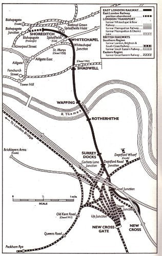 The East London Line and the Thames Tunnel