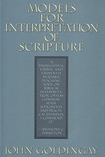 Models for Interpretation of Scripture
