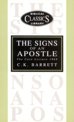 Signs of an Apostle