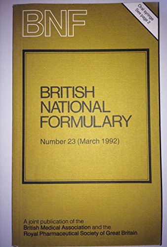 British National Formulary (BNF) 23