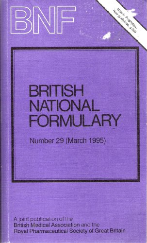 British National Formulary (BNF) 29