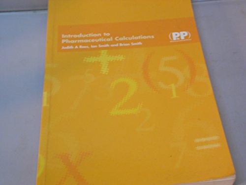 Introduction to Pharmaceutical Calculations