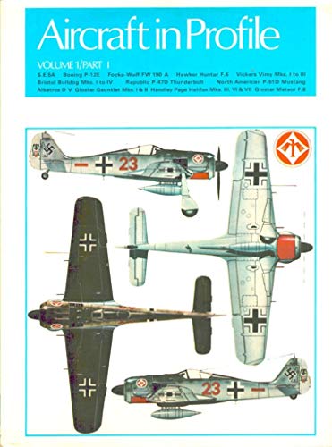 Aircraft in Profile, Vol. 1, Part 1