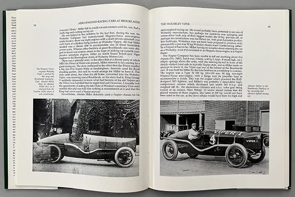 Aero-engined Racing Cars at Brooklands