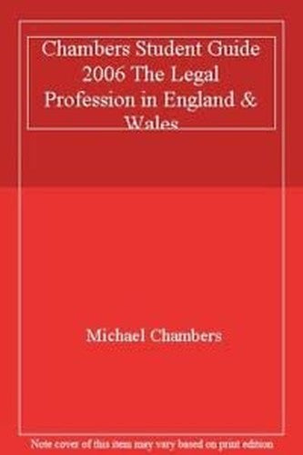 Chamber's Student Guide to the Legal Profession