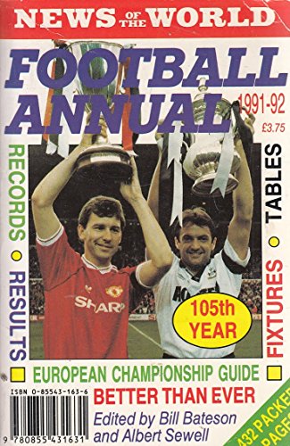 News of the World Football Annual 1991-92 (105th Year)
