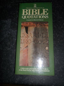 Lion Concise Book of Bible Quotations 