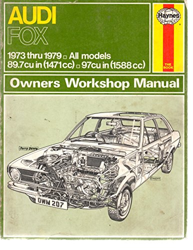 Audi 80 Owner's Workshop Manual