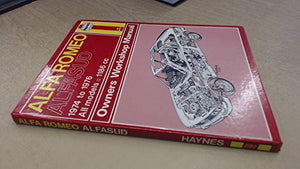 Alfa Romeo Alfasud Owner's Workshop Manual 